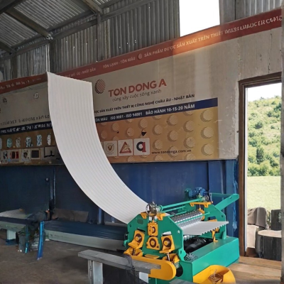 Máy uốn vòm 14 sóng tròn